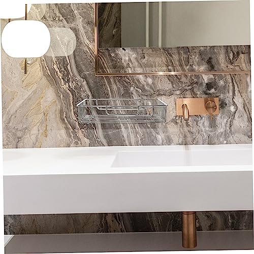 BRIGHTFUFU Toilettry Wall Shelf Shower Organizer