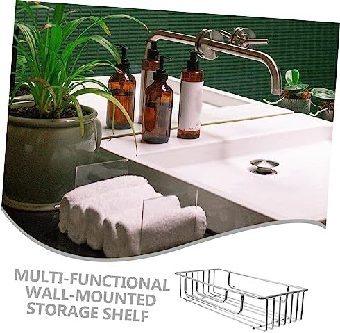 BRIGHTFUFU Toilettry Wall Shelf Shower Organizer