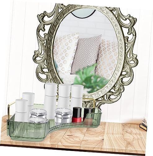 PRETYZOOM Vanity Tray Corner Shelves Bathroom Organizer