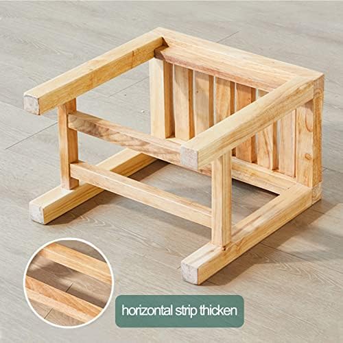 Wooden Spa Bench with Storage Shelf for Bath and Shower Use