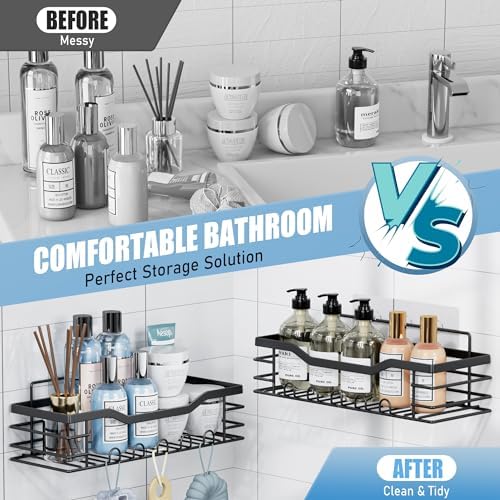 Cozy Tower Shower Caddy 5 Pack Organizer