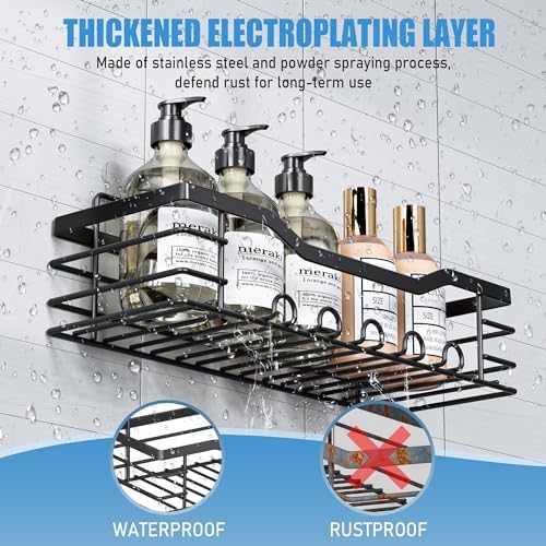 Cozy Tower Shower Caddy 5 Pack Organizer
