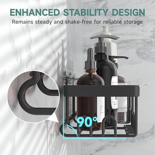 Veken Rustproof Waterproof Shower Caddy 5-Pack