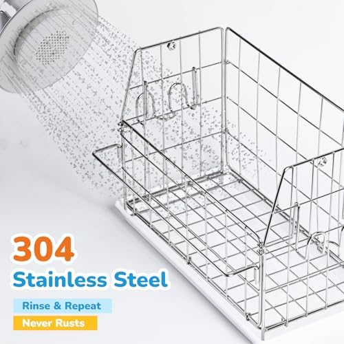 Umimile 304 Stainless Steel Bath Toy Organizer