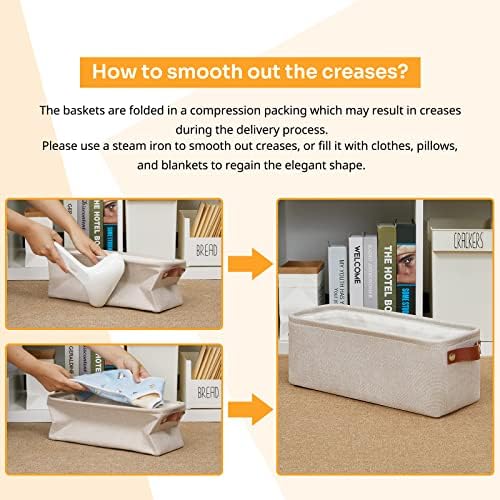 DULLEMELO Narrow Storage Basket for Bathroom