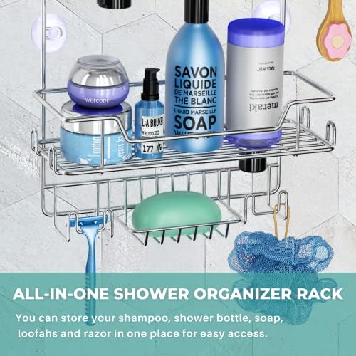 KeFanta Shower Caddy Over Head Storage Organizer