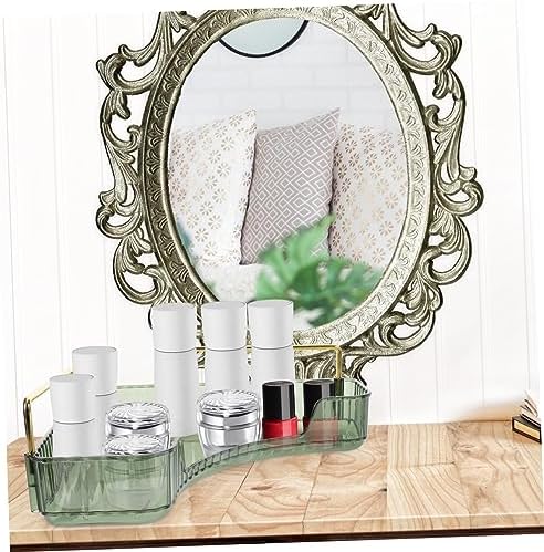 Happyyami Vanity Tray Perfume Makeup Organizer for Bathroom Counter Storage