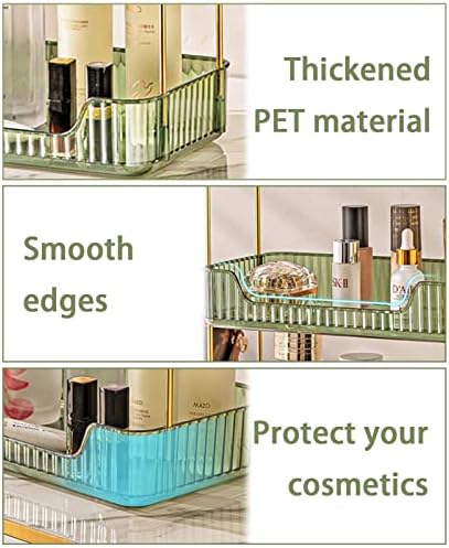Bathroom Counter Organizer 3 Tier Green