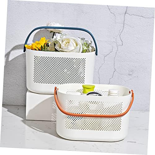 Cabilock Plastic Storage Basket for Kids Orange 150 Capacity