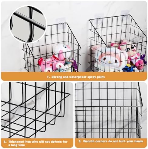 Greentainer 2 Pack Metal Shower Caddy Organizer