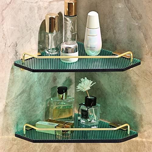 BAHELS Corner Shower Caddy Green 1 Layer