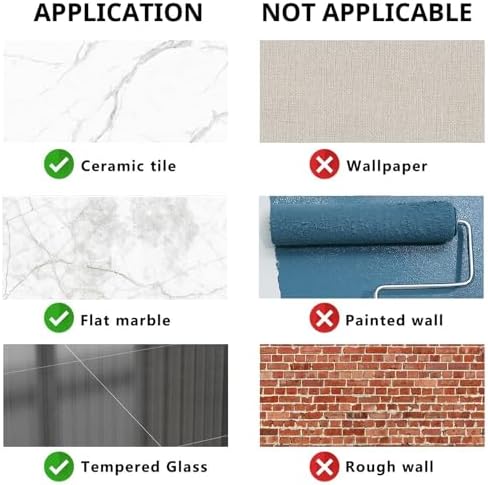 KATASKI 2 Pack Acrylic Shower Caddy Clear Corner Shelf for Bathroom Storage