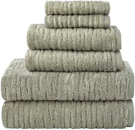 SKL Home CloudSoft Cotton Washcloth Set Sage 4-Piece