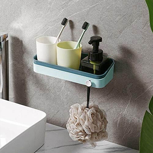 Orange Bathroom Shelf Shampoo Holder Storage Organizer