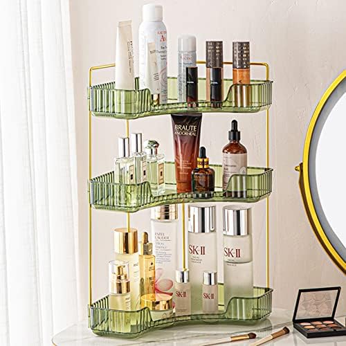 3-Tier Corner Bathroom Organizer with Storage Shelf