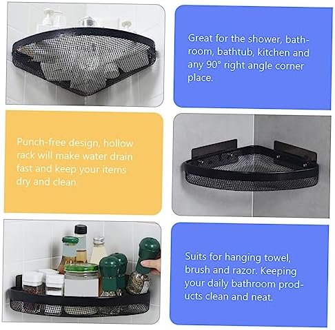 Zerodeko Wall Mounted Shower Organizer Storage Shelf