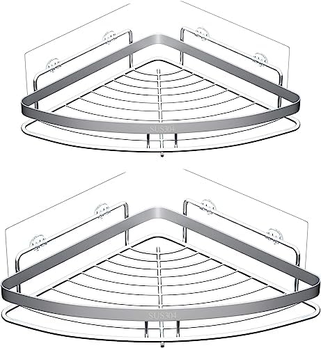 Murasakina 14PCS Strong Shower Caddy Adhesive Replacement Hooks