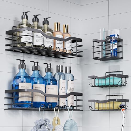 Cozy Tower Shower Caddy 5 Pack Organizer