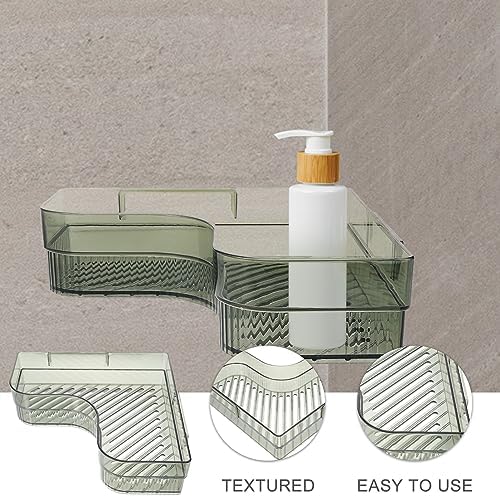 Decorative Storage Stand Corner Shower Holder Wall Mounted Rack