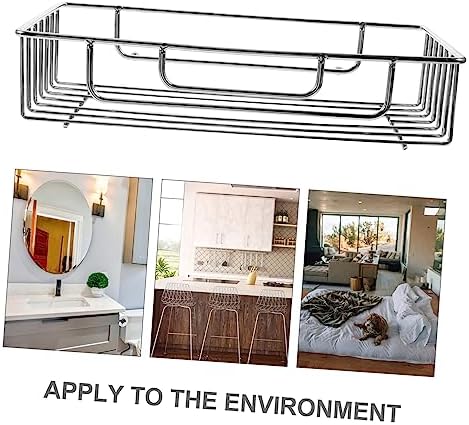 Wall-Mounted Shower Shelf Organizer for Bathroom Essentials