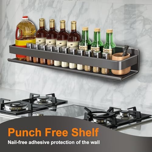 2 Pack Stainless Steel Wall Shelf for Bathroom Kitchen