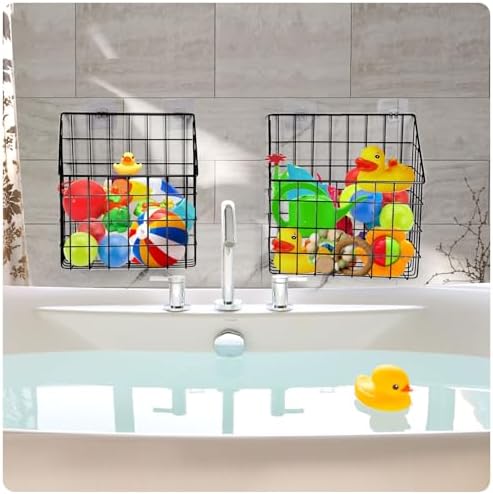 Greentainer 2 Pack Metal Shower Caddy Organizer
