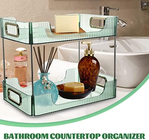 Zerodeko 2-Tier Vanity Organizer Bathroom Storage Rack