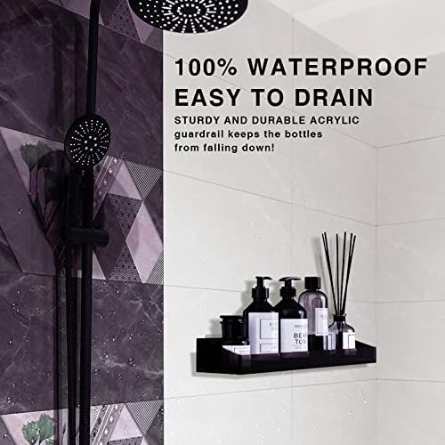 Bakzon Dark Brown Acrylic Wall Mount Organizer