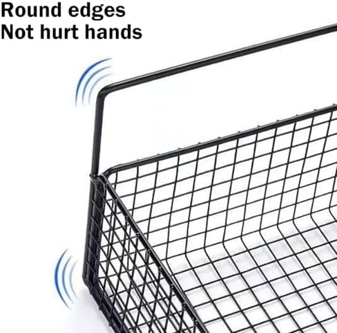 4PCS Hanging Storage Baskets for Bathroom Kitchen and Home Decor