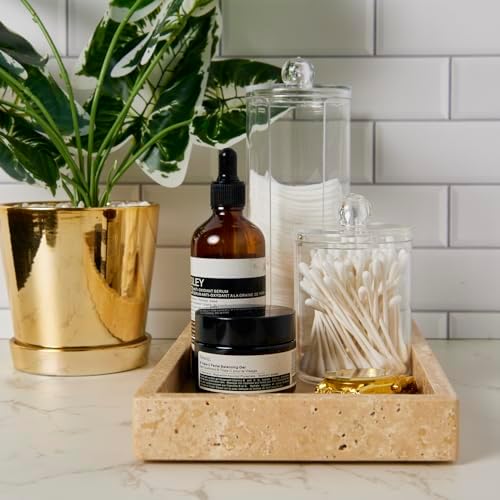 SOLID NATURAL MARBLE VANI TRAY