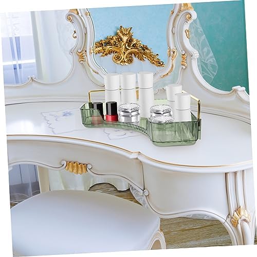 PRETYZOOM Vanity Tray Corner Shelves Bathroom Organizer