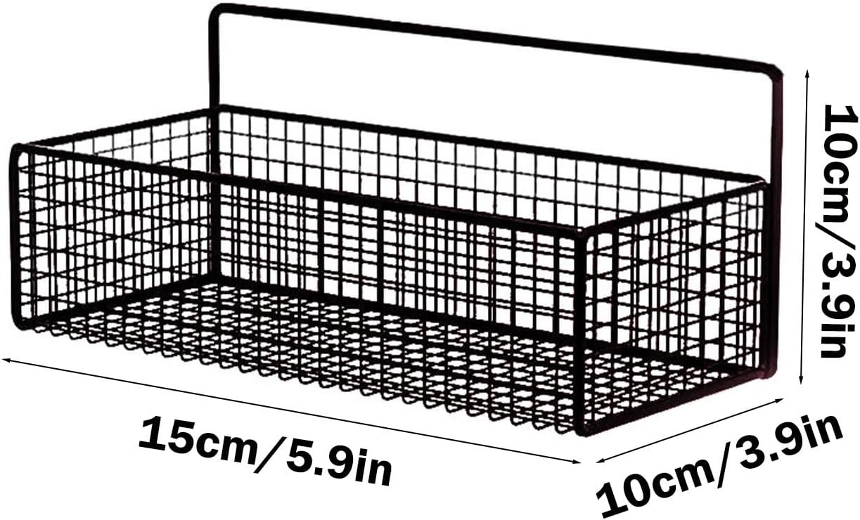 4PCS Hanging Storage Baskets for Bathroom Kitchen and Home Decor