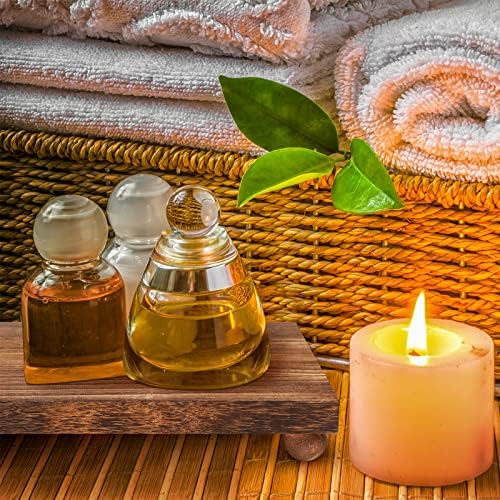 Amyhill Dark Brown Wood Soap Tray Stand for Kitchen Bathroom Counter Table Decor Plant Candle Display