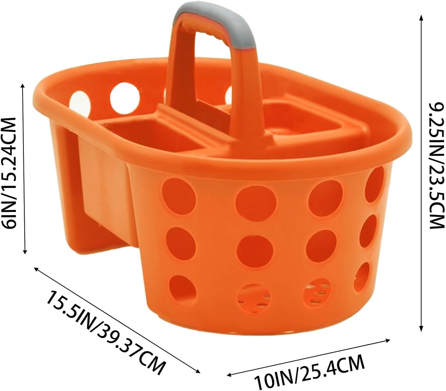 Large Shower Caddy 2PC Set - Durable Portable Organizer for Bathroom Dorm