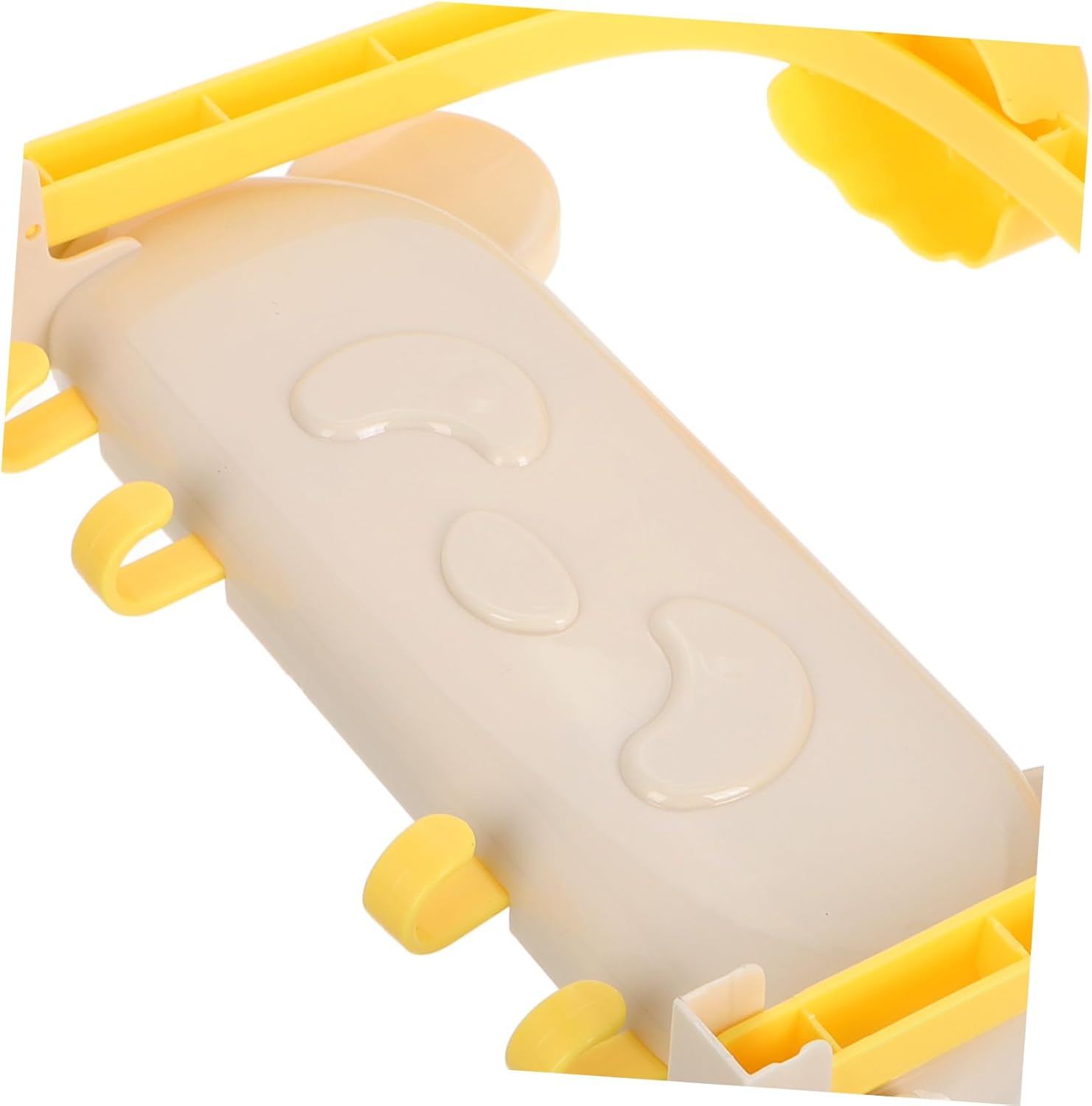 Luxshiny Foldable Wall Mount Basin Rack Non Slip Suction Cup Decorative Bathroom Shelf