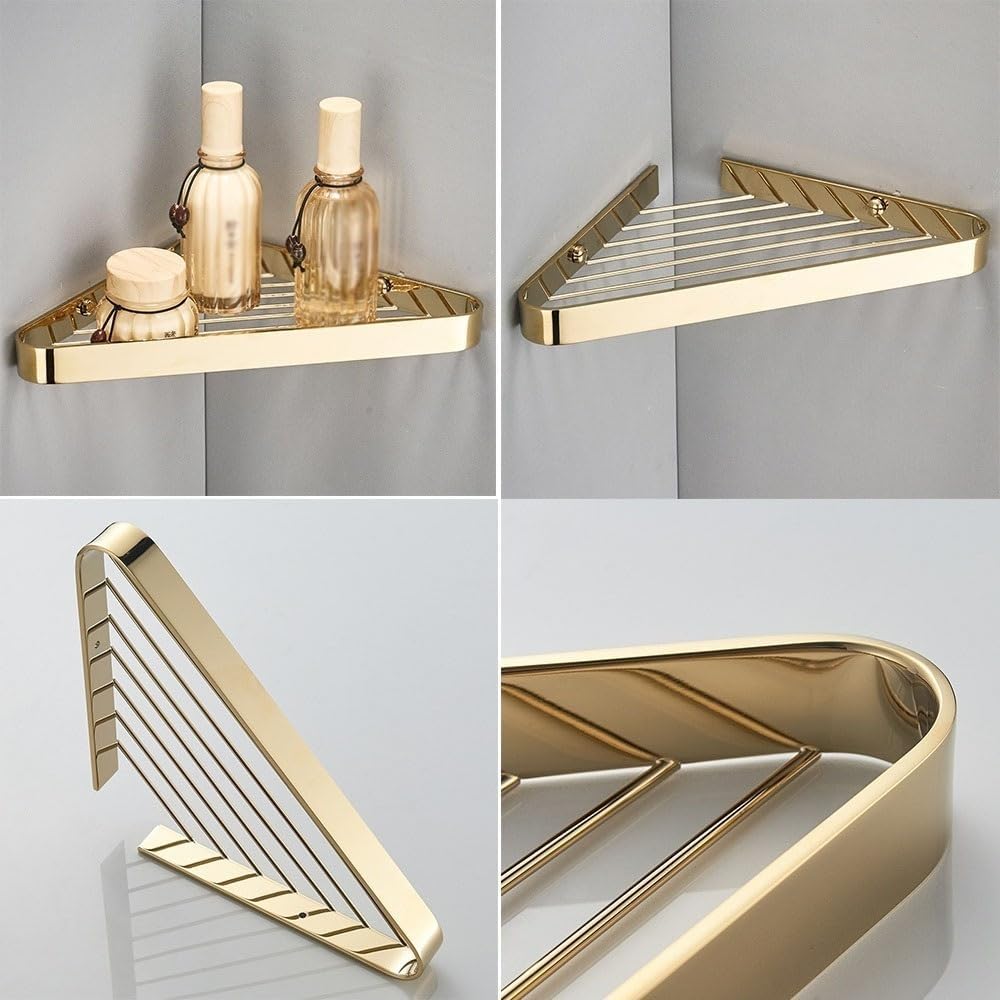 Triangle Metal Corner Shower Caddy with 6 Colors