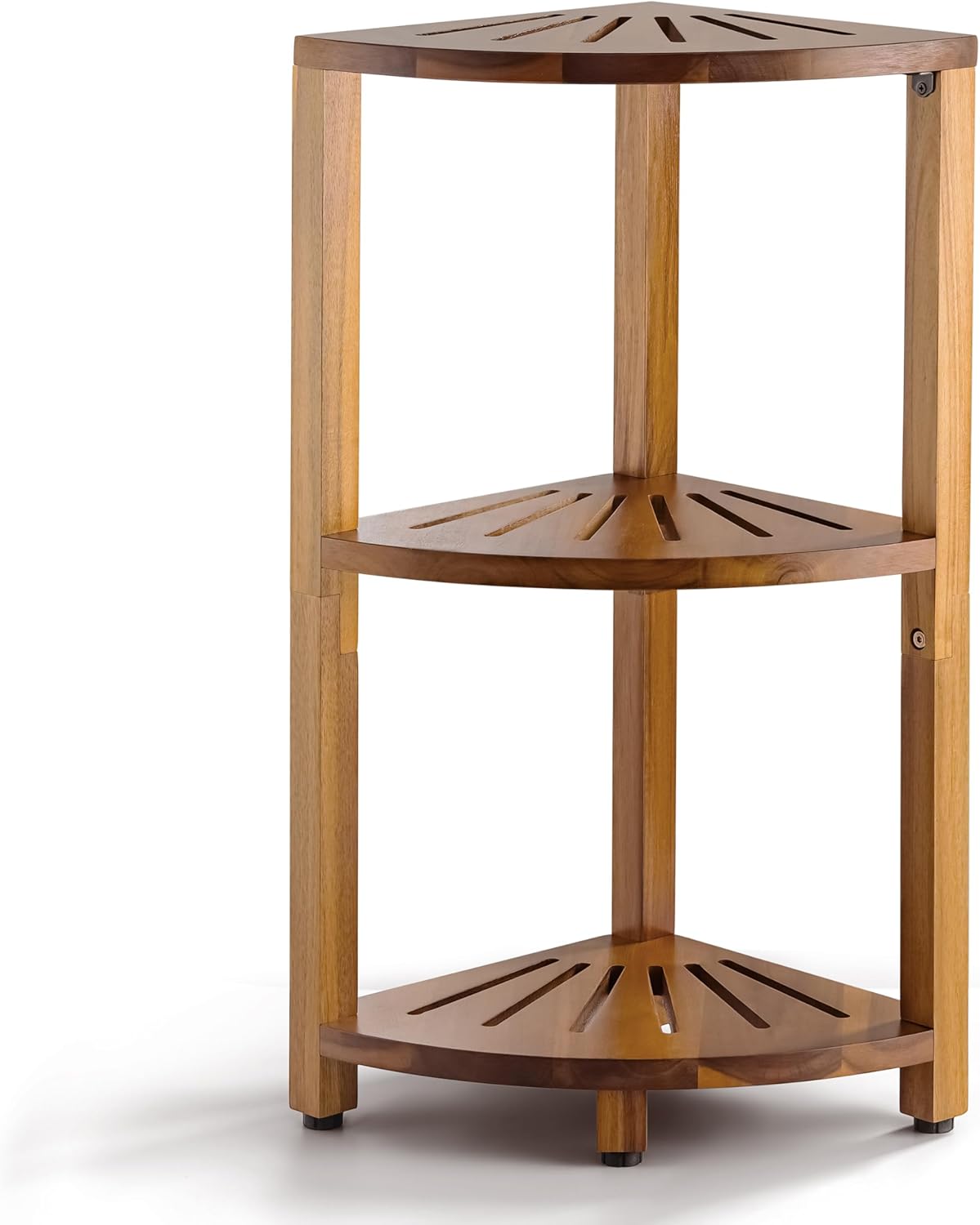 Bluewest 3-Tier Corner Shower Caddy Stand with Anti-Slip Feet