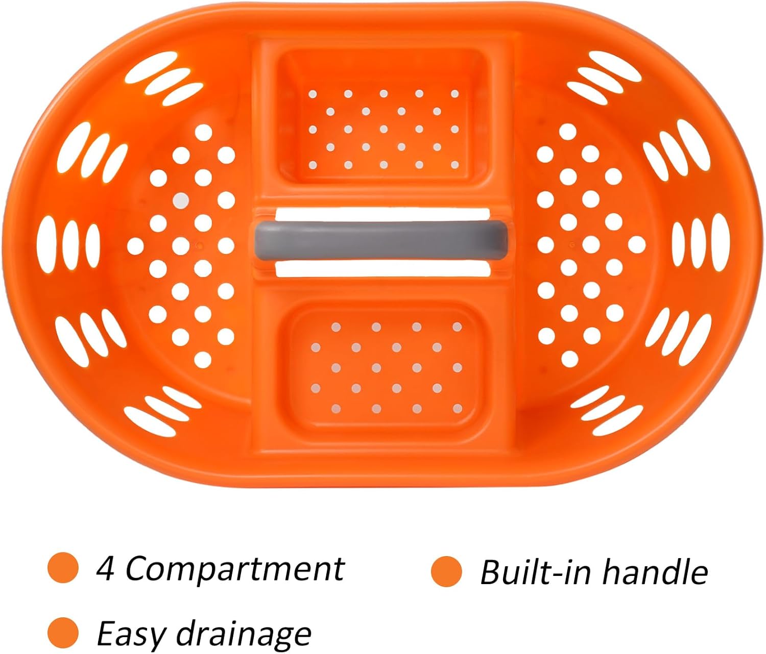 Large Shower Caddy 2PC Set - Durable Portable Organizer for Bathroom Dorm