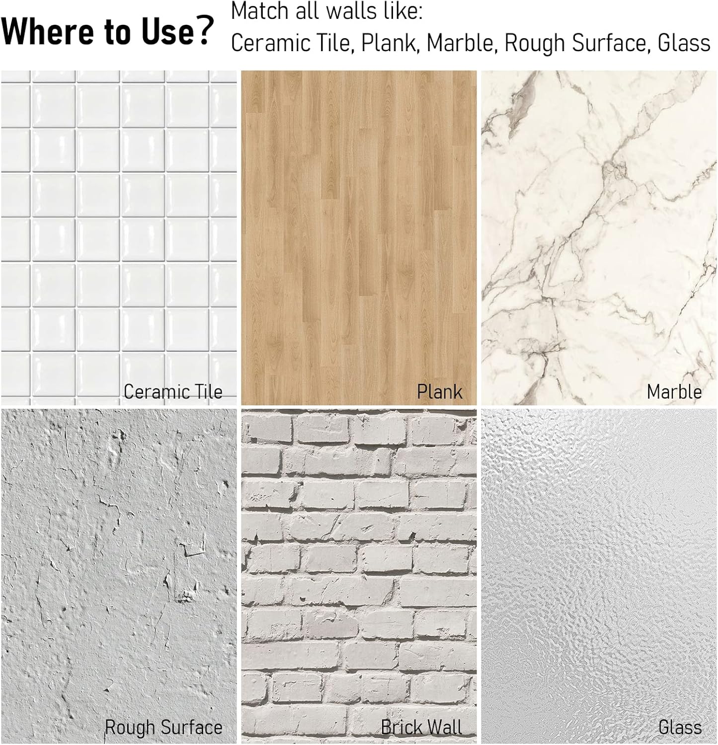 2-Pack Glass Corner Shower Shelves Drill Free Installation